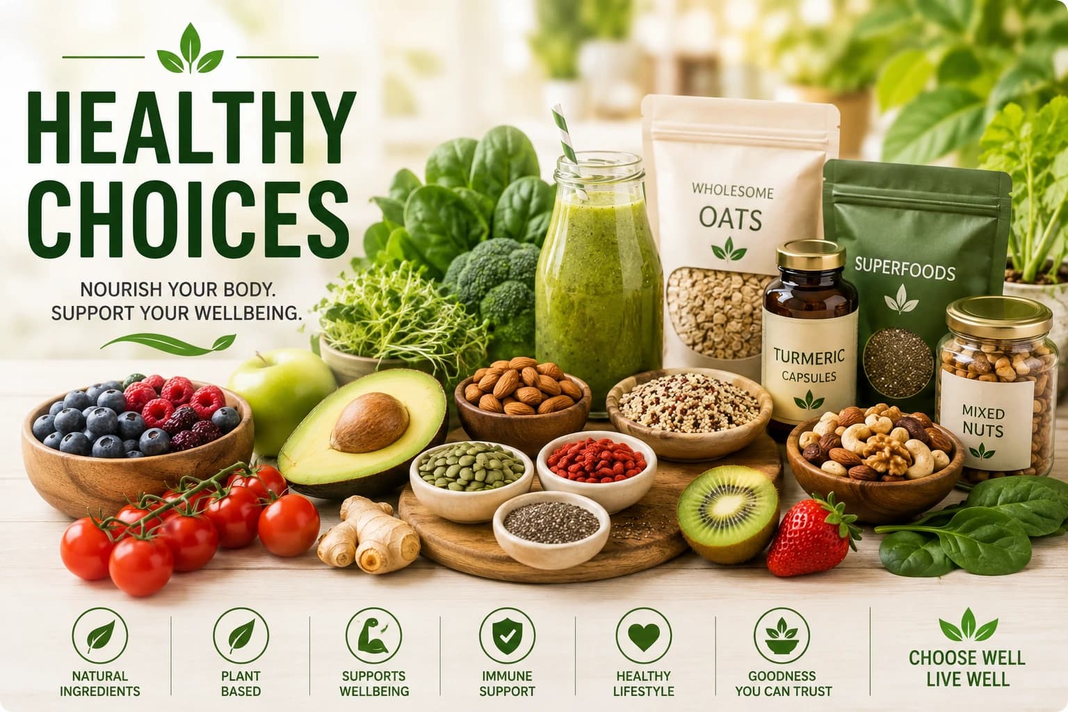 Health Foods & Specialist Diets category artwork